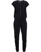 Vince Crepe Jumpsuit - Lyst
