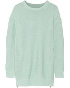 Acne Studios Sade Knitted Cotton Sweater - Lyst