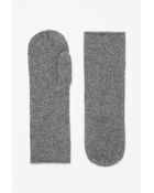 Cos Cashmere Mittens - Lyst