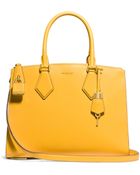 Michael Kors Casey Large Leather Satchel - Lyst