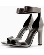Zara High Heeled Ankle Strap Sandal - Lyst
