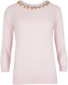 Ted Baker Jodi Embellished Jumper - Lyst
