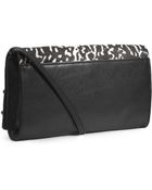 MICHAEL Michael Kors Robin Calf-Hair Clutch - Lyst