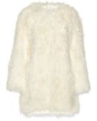 Helmut Lang Goat Hair Coat - Lyst