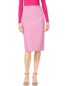 Michael Kors Gingham Stretch-Cotton Pencil Skirt - Lyst