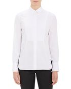 Jil Sander Tuxedo-Bib Blouse - Lyst