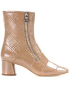 Marc Jacobs Patent-Leather Ankle Boots - Lyst