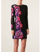 Emilio Pucci Backless Embroidered Lace Dress - Lyst