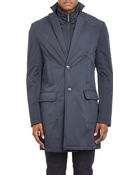 Piattelli Quilted Tech Twill Coat - Lyst