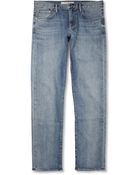 Burberry Brit Regular-Fit Washed-Denim Jeans - Lyst