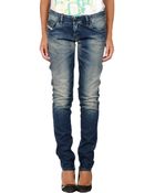 Diesel Denim Trousers - Lyst