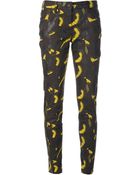 Kenzo Abstract Print Skinny Jeans - Lyst