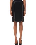 Proenza Schouler Curved-Hem Pencil Skirt - Lyst