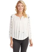 Free People Golden Nugget Tee - Lyst