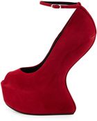 Giuseppe Zanotti Heel-Less Ankle-Strap Pump - Lyst