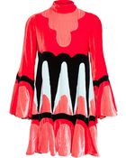 Meadham Kirchhoff Flared Velvet Dress - Lyst