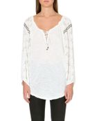 Free People Golden Nugget Jersey Top - Lyst