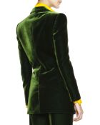 Emilio Pucci Silky Velvet Wide-lapel Jacket - Lyst