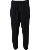 Helmut Lang Helmut By Black Slouchy Trousers - Lyst