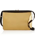 Marni Two-tone Leather Shoulder Bag - Lyst