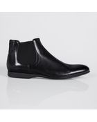Paul Smith Black Leather Owens Chelsea Boots - Lyst
