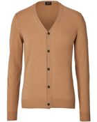 Jil Sander Cashmere Cardigan - Lyst