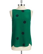 Alternative Apparel Polka Dot Tank - Lyst