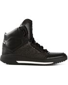 DSquared2 Studded Hi-Top Sneakers - Lyst