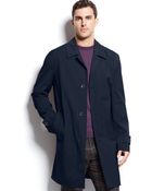 Michael Kors Michael Franklin Single-Breasted Rain Coat - Lyst