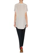 3.1 Phillip Lim Crewneck T-Shirt With Overlapped Seams - Lyst