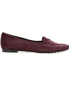 Tod's Marocchina Suede Loafers - Lyst