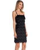 Milly Fringe Dress - Lyst