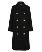 Jaeger Wool-Blend Reefer Coat - Lyst