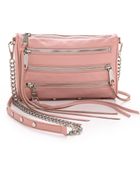 Rebecca Minkoff Mini 5 Zip Cross Body Bag - Primrose - Lyst