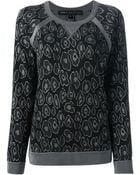 Marc By Marc Jacobs 'Cassidy' Jacquard Sweatshirt - Lyst