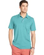 Izod Solid Jersey Polo - Lyst