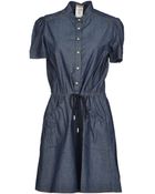 John Galliano Short Dress - Lyst