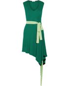 Vionnet Asymmetric Jersey Dress - Lyst