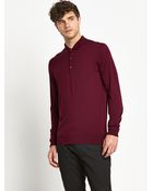 John Smedley Merino Wool Polo Shirt - Lyst
