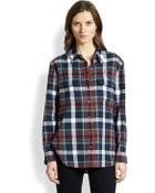 Equipment Signature Plaid Cotton Flannel Shirt - Lyst