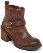 Lucky Brand Ninnah Leather Boots - Lyst