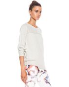 Etoile Isabel Marant Tilda Boiled Cottonblend Knit - Lyst