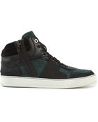 Lanvin Hi-Top Sneakers - Lyst