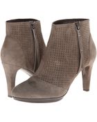 Johnston & Murphy Lani Zip Bootie - Lyst