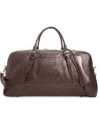 Cole Haan Pebbled Leather Duffle Bag - Lyst