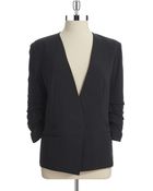 DKNY Open Front Blazer - Lyst