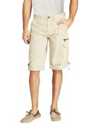 Guess Iconic Twill Threequarter Shorts - Lyst