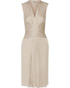 Issa Wrap-Effect Silk-Jersey Dress - Lyst