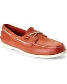 Sperry Top-sider Orange Authentic Original 2-Eye Boat Shoes - Lyst