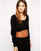 Asos Wide Waist Belt - Lyst